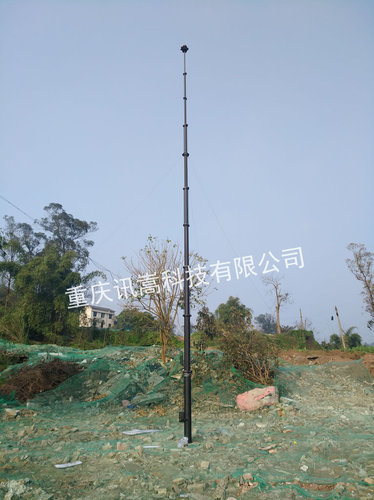15米手动铝合金升降杆