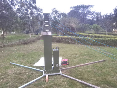 9米电动碳纤维升降杆