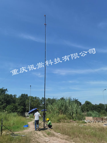 13米便携式碳纤维升降杆