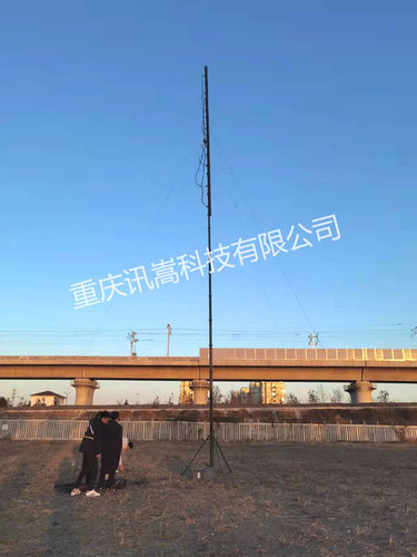 15米阵列天线碳纤维升降杆